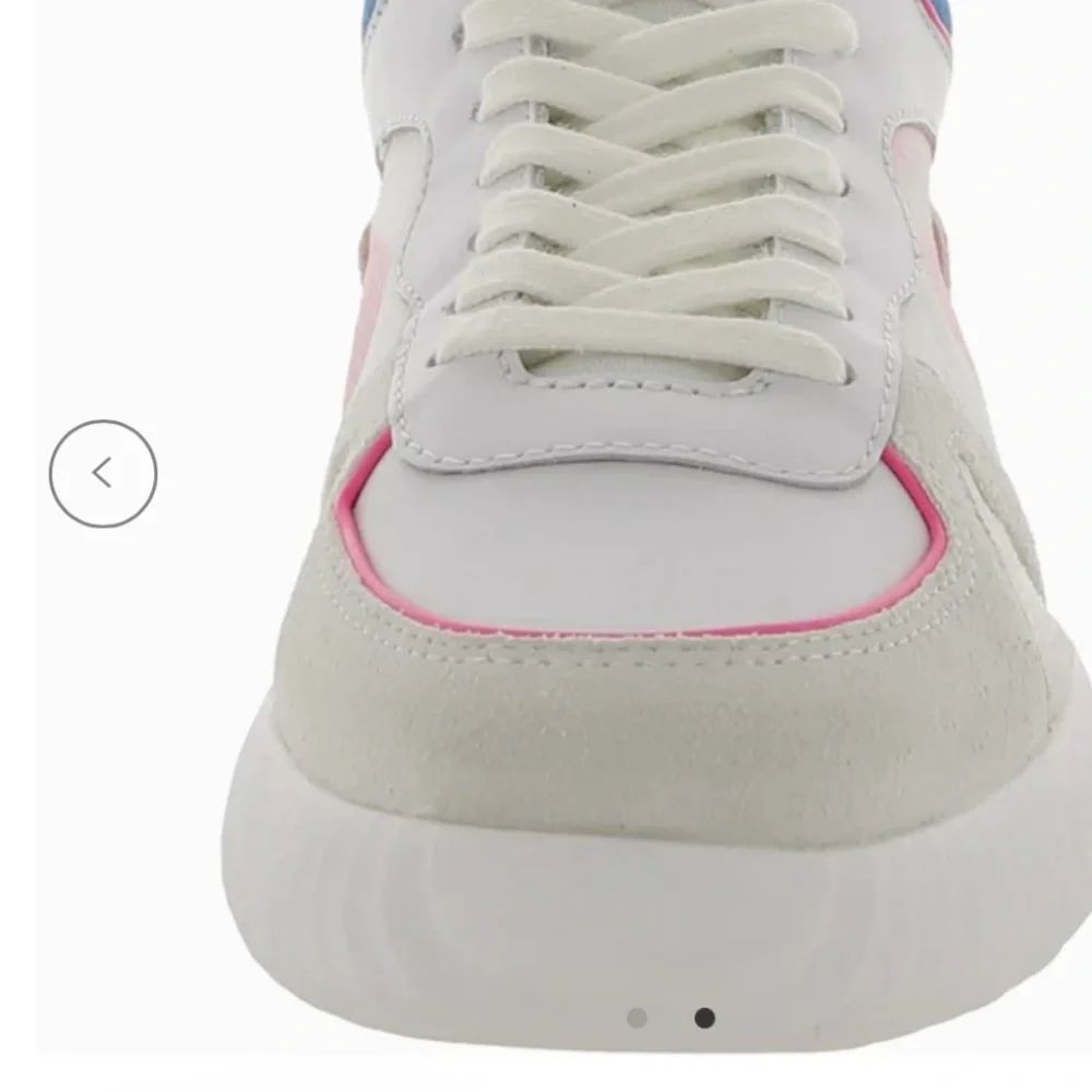 Rag & Bone Women's Retro Runner 2.0 Shoes - White and Pink Size 37 US 7 - Picture 2 of 7